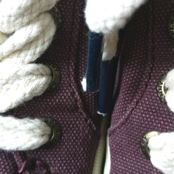 Sperry Womens Purple Crest Vibe Chubby Lace Up Sneaker, Size 5 - Picture 8 of 9
